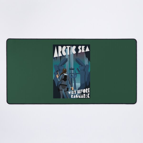 Item preview, Arctic Sea - Vintage Travel Poster designed and sold by ToddRDesign.