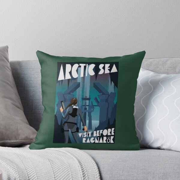 Item preview, Arctic Sea - Vintage Travel Poster designed and sold by ToddRDesign.