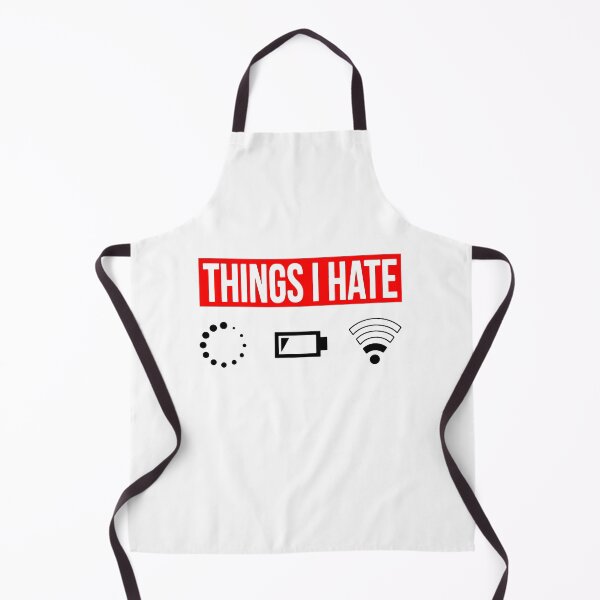 Item preview, Funny Programmer " THINGS I HATE " Gamer Gift Idea designed and sold by urban-design.
