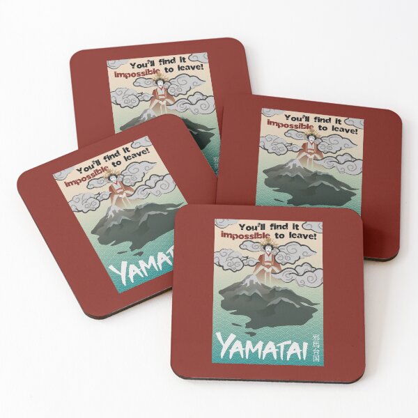 Item preview, Yamatai - Vintage Travel Poster designed and sold by ToddRDesign.