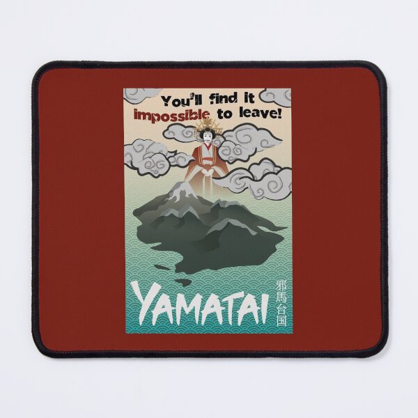 Item preview, Yamatai - Vintage Travel Poster designed and sold by ToddRDesign.