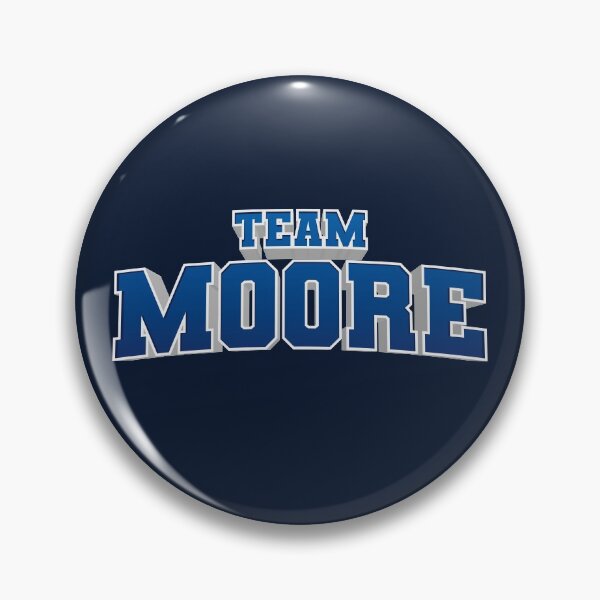 Artikelvorschau, Team Moore (Blau) entworfen und verkauft von STUDIO-72.
