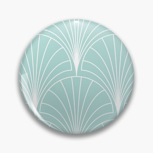 Item preview, Behr WAVE TOP Teal Blue Deco 01 designed and sold by AuraTherapeia.