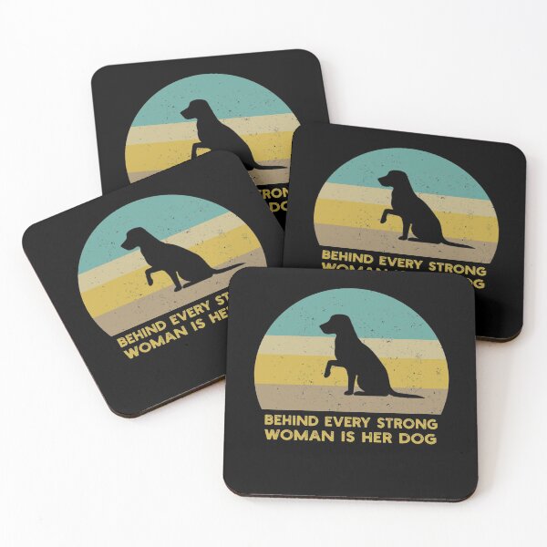 Item preview, Behind Every Strong Woman Is Her Dog designed and sold by solimangomaa.