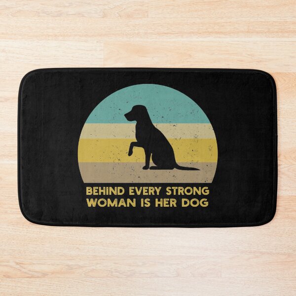 Item preview, Behind Every Strong Woman Is Her Dog designed and sold by solimangomaa.