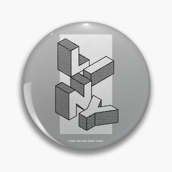 Item preview, Long Island New York blocks (blk letters) designed and sold by Ty Turpin.
