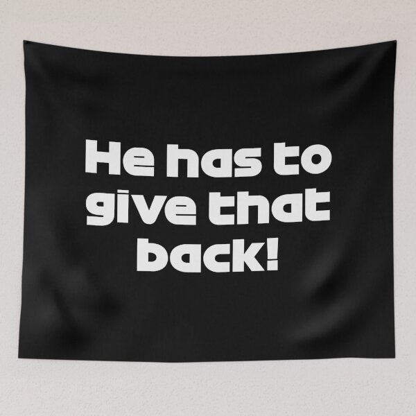 Item preview, "He has to give that back!" - VER. Radio Voice Abu Dhabi GP (White) designed and sold by FilipeFerreira.