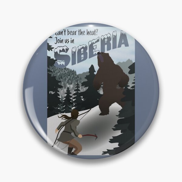 Item preview, Siberia - Vintage Travel Poster designed and sold by ToddRDesign.