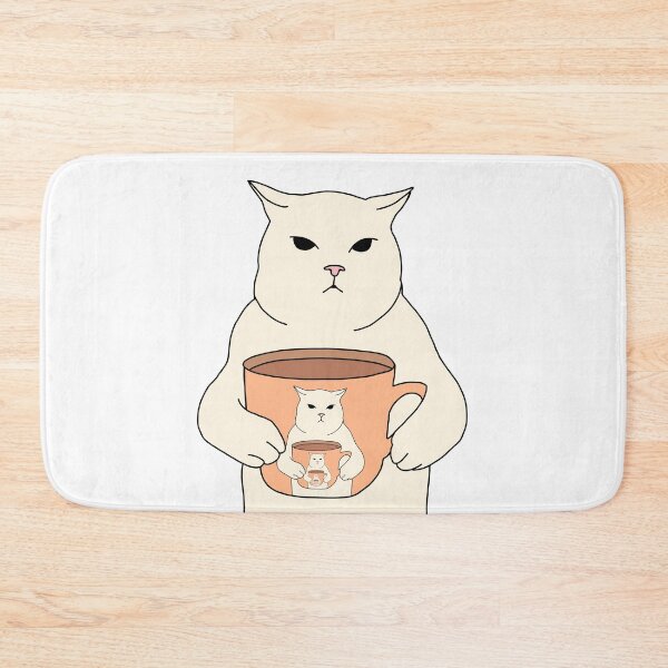 Item preview, Coffee Is A Human Right - Cute cat drinking coffee loop designed and sold by Sevval123.