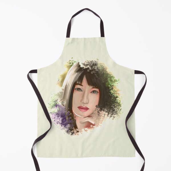 Item preview, Asian girl portrait designed and sold by croscreates.