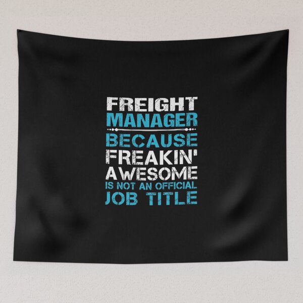 Item preview, Freight Manager T Shirt - Freaking Awesome Job Gift Item Tee designed and sold by oetate4774.