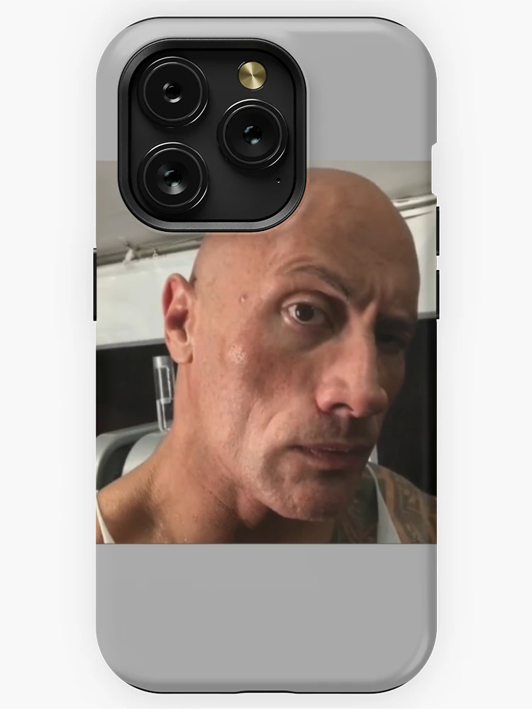 Dwayne The Rock Johnson eyebrow raise meme | iPad Case & Skin