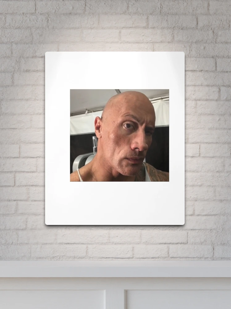 The Rock Eyebrows Meme - Lithophane by Ahmad, Download free STL model