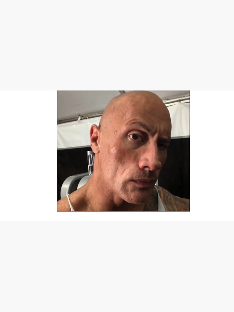 Dwayne the Rock's eyebrow meme.