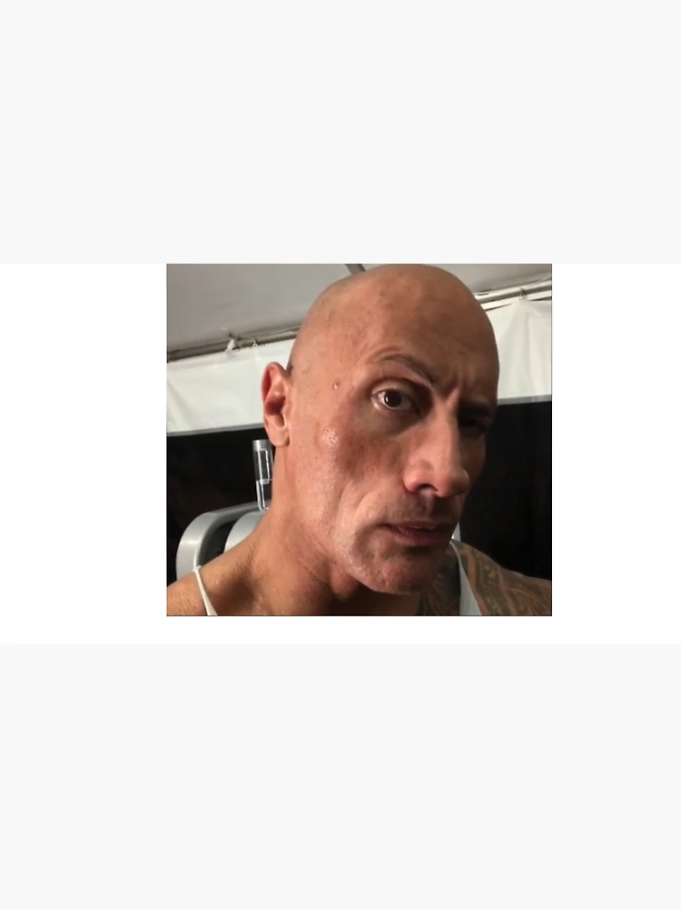 Dwayne 'The Rock' Johnson (Eyebrow) Flat Card Face