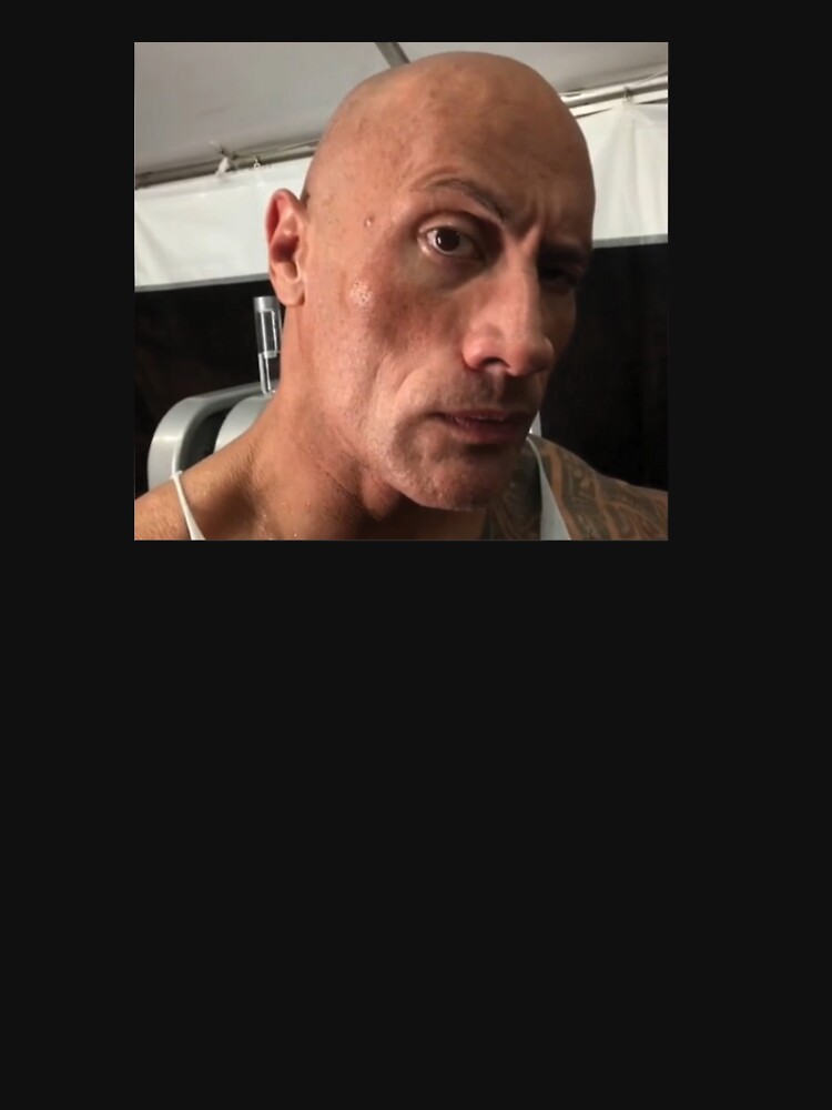 Raise eyebrow meme, idk I've never seen the rock. : r/teenagers