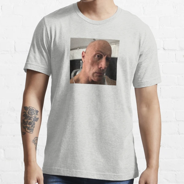 The rock eyebrow raise meme Sticker for Sale by paigeg230