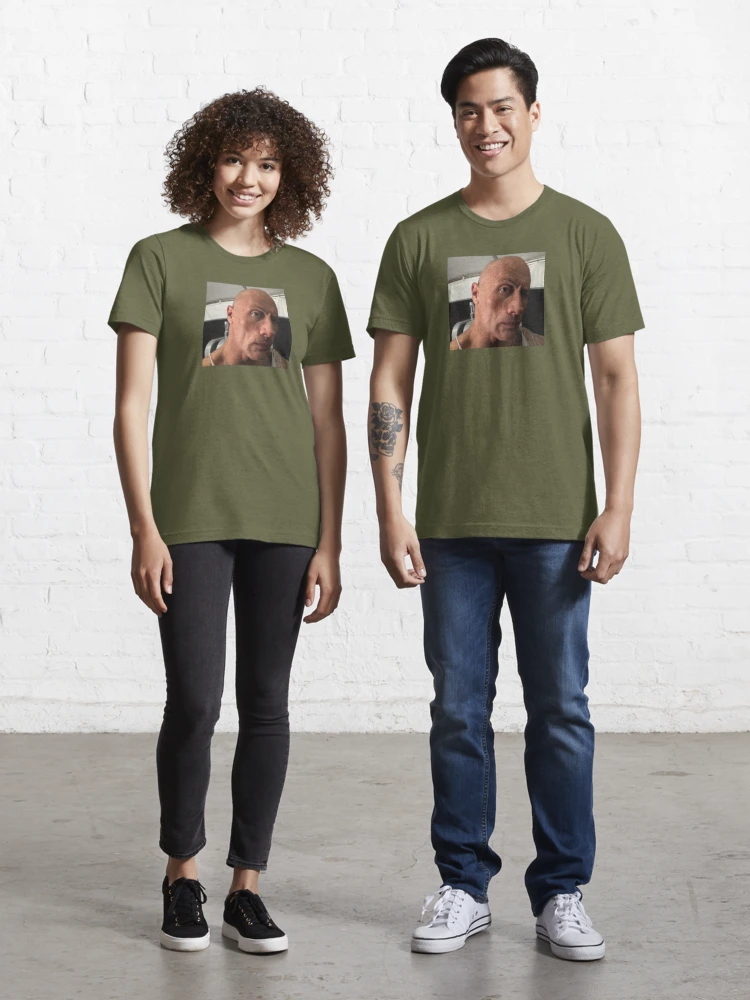 New The Rock Eyebrow Raise Face Meme T-Shirt new edition t shirt