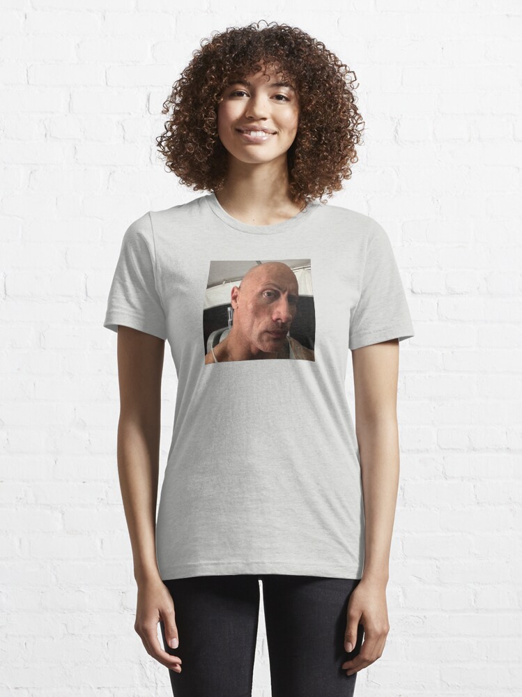 The Rock Eyebrow Raise Face Christmas Meme Shirt - Peanutstee