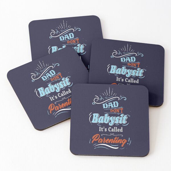 Item preview, Dad Dont Babysit Its Called Parenting Funny Quote Design for Dad designed and sold by AnnastasiiaD.