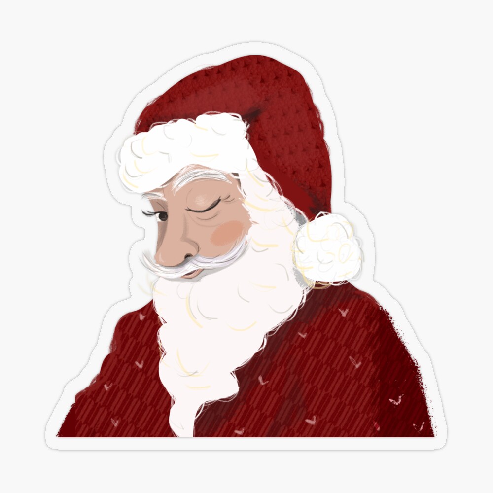 Naughty Santa Art Board Print for Sale by trendingatees