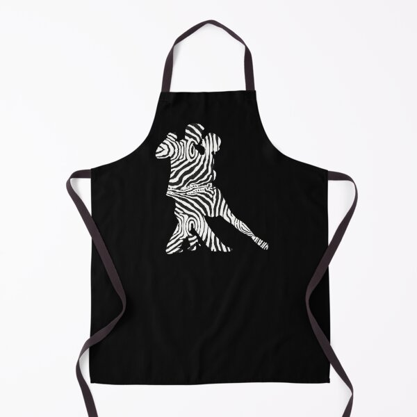 Item preview, TANGO DANCERS - ZEBRA TEXTURE - COUPLE SILHOUETTE designed and sold by KoolDsignsDANCE.
