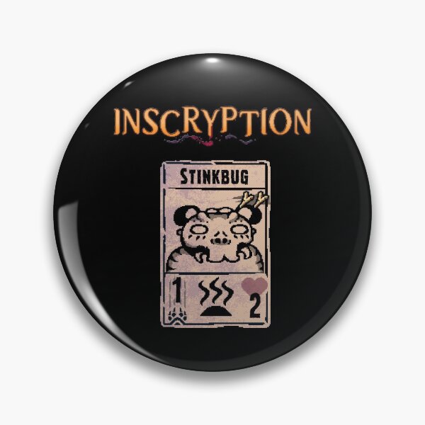 Item preview, Inscryption Psychological Horror Stinkbug Card Game Halloween Scary Spooky Dark Escape-room Puzzles designed and sold by Xeuno.