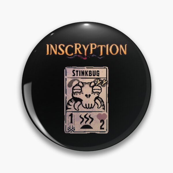 Item preview, Inscryption Psychological Horror Stinkbug Card Game Halloween Scary Spooky Dark Escape-room Puzzles designed and sold by Xeuno.