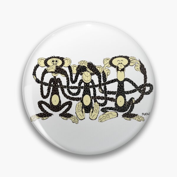 Item preview, The Wise Monkeys designed and sold by shocco.