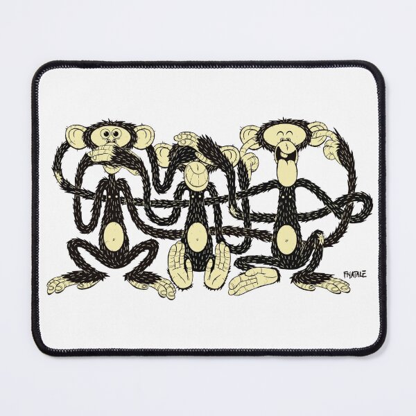 Item preview, The Wise Monkeys designed and sold by shocco.
