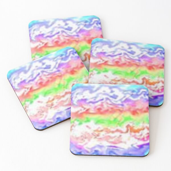 Item preview, Pastel Faux Water Colors Squiggly Abstract  designed and sold by DianeBP.