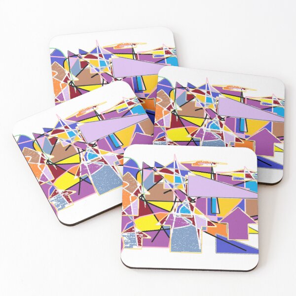 Item preview, Abstract Geometric Art Purples designed and sold by DianeBP.