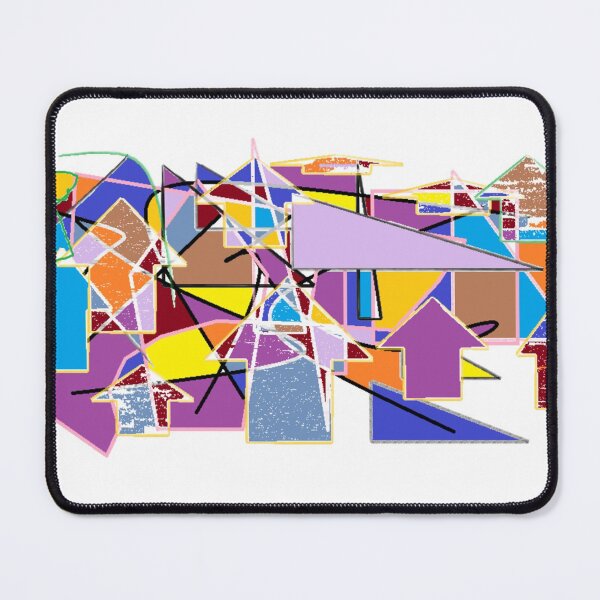 Item preview, Abstract Geometric Art Purples designed and sold by DianeBP.