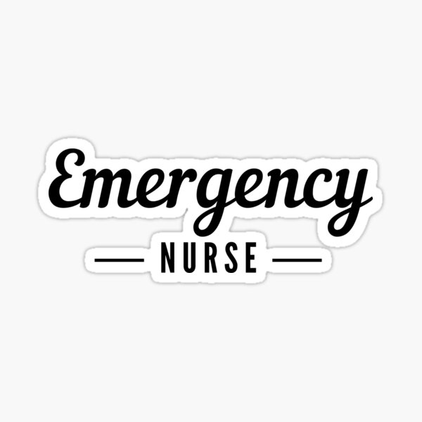 Item preview, Emergency Nurse, ER Nurse designed and sold by EmergencyChaos.