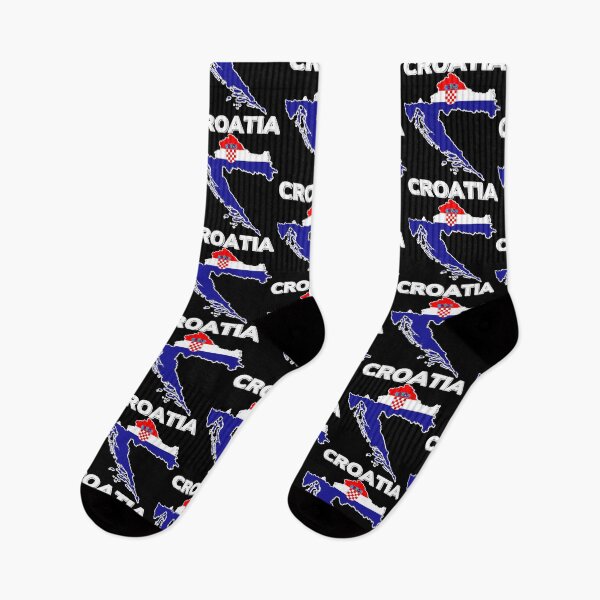 Item preview, Croatia Flag  Map design  designed and sold by AEGMEDIA.