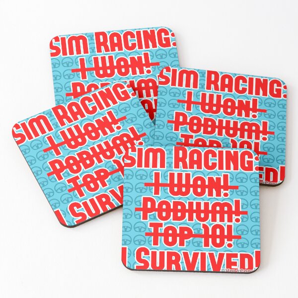 Item preview, 9VoltGorilla Sim Racing Coping TShirt designed and sold by 9VoltGorilla.