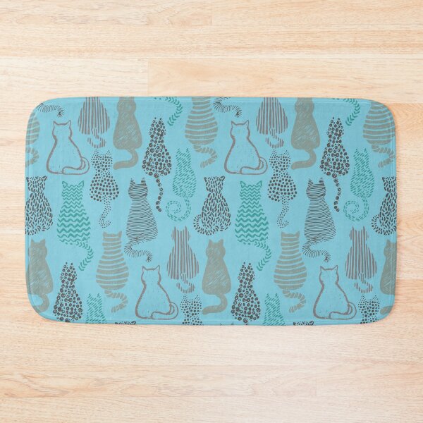 Item preview, assorted-color cat illustrations designed and sold by VinCut.