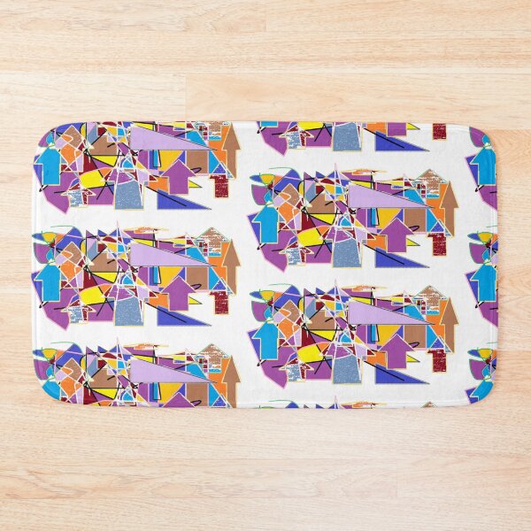 Item preview, Abstract Geometric Art Purples designed and sold by DianeBP.