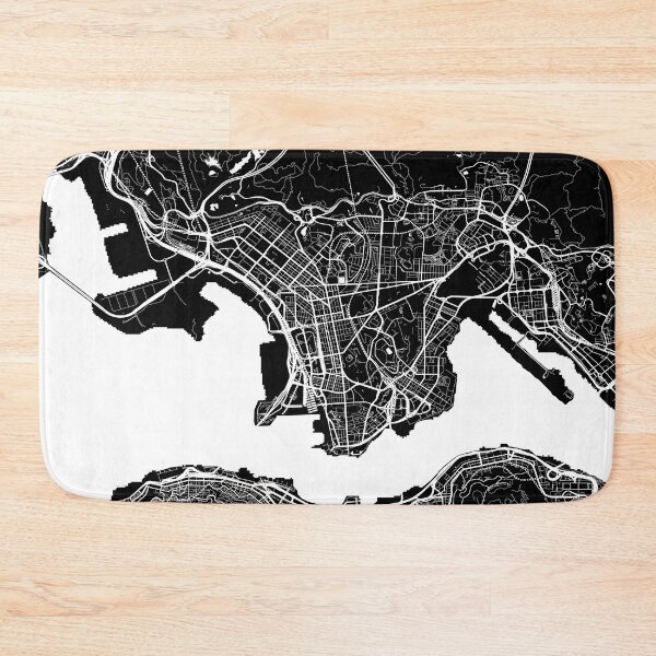 Item preview, Hong Kong City Map - Black designed and sold by helloadventure.