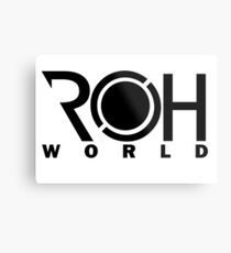 ROHworld ~ Shin Metal Print