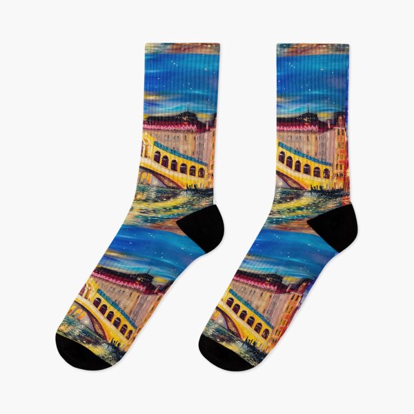 Item preview, Venice, bridge, shooting star designed and sold by Natalia_Shchip.