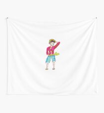 Luffy Sprite ver Wall Tapestry