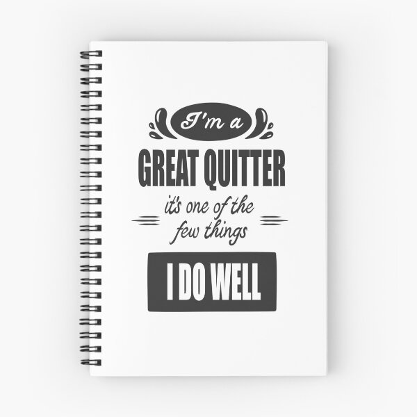 Item preview, I m a Great Quitter It s One of the Few Things I do Well George Costanza Lettering Quote designed and sold by AnnastasiiaD.