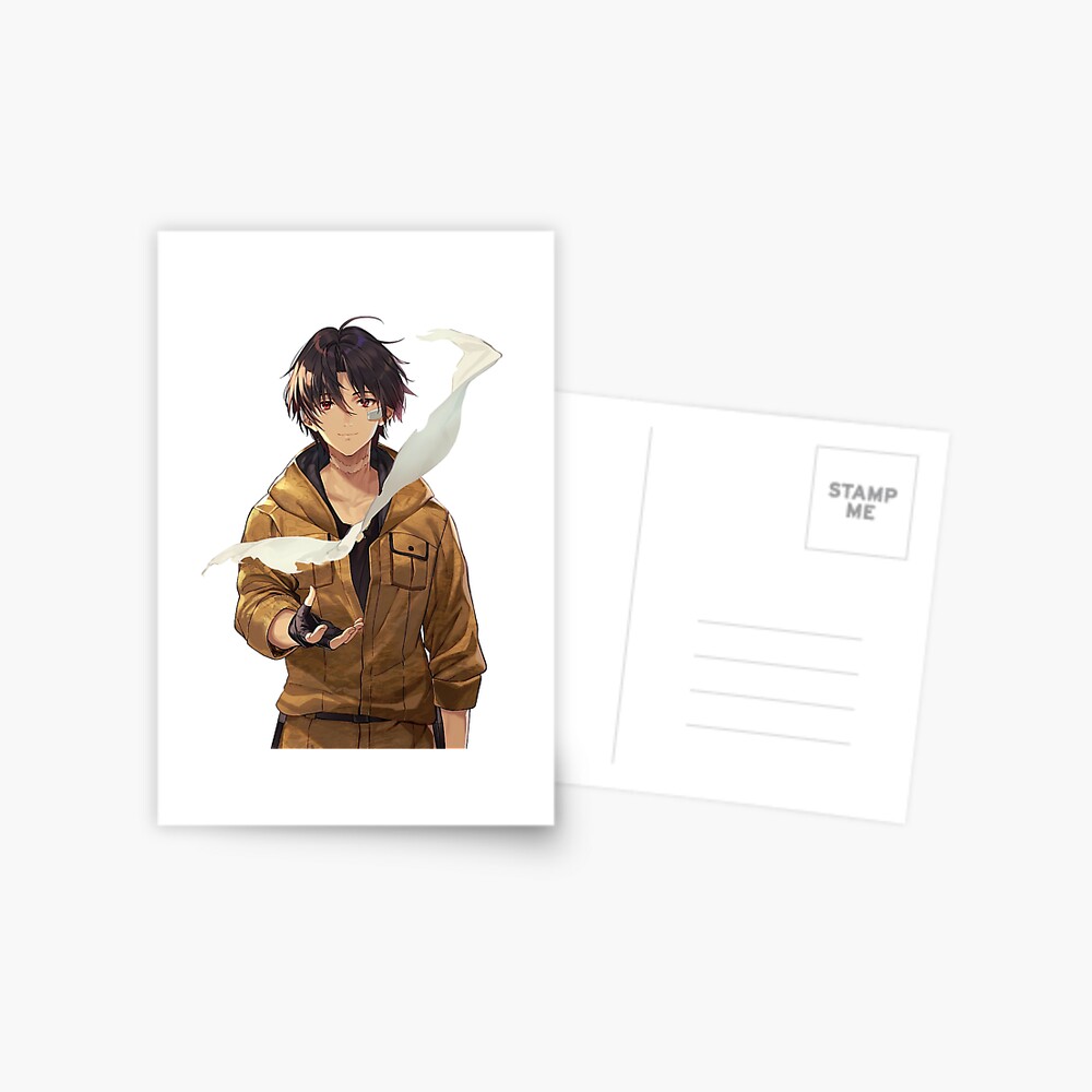 shin nouzen 86 eighty-six anime Postcard for Sale by rosalynlu