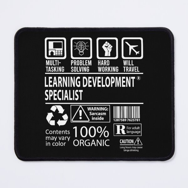 Item preview, Learning Development Specialist T Shirt - MultiTasking Certified Job Gift Item Tee designed and sold by killingworthhi.