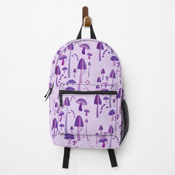 Item preview, Mushrooms in Purple designed and sold by Jenna McCarter Patchett.