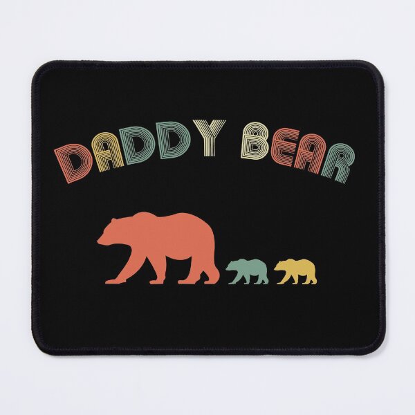 Item preview, Vintage Retro Daddy Papa Bear Father's Day designed and sold by TastefulTees.