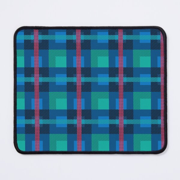 Aperçu de l'œuvre Tartan écossais rouge, bleu et vert créée et vendue par IsseltH.