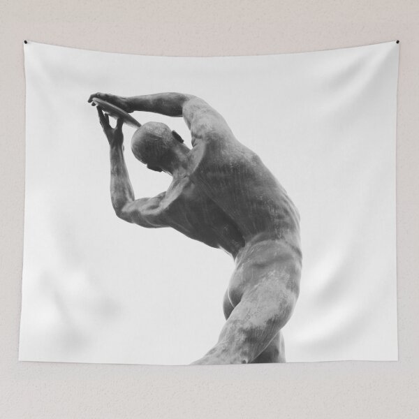 Item preview, Olympic Discus Thrower Statue #1 #wall #art designed and sold by Anita's & Bella's Art.