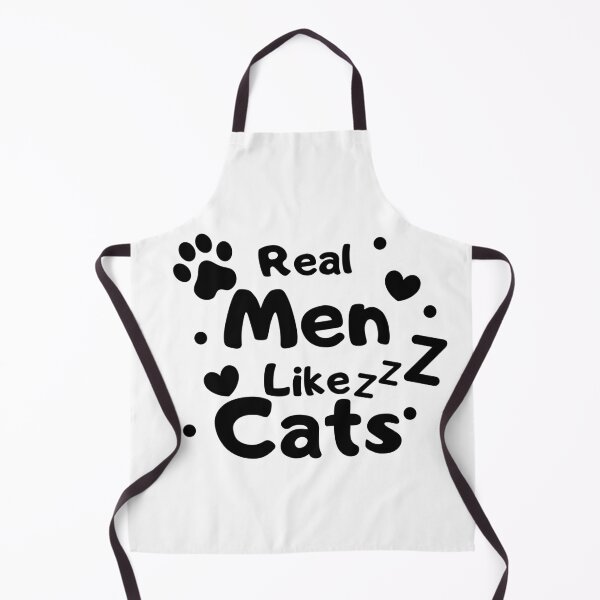 Item preview, Real Men like Cats Husband Dad Gift love Funny Geek Tshirt designed and sold by Nicet-shirt1.